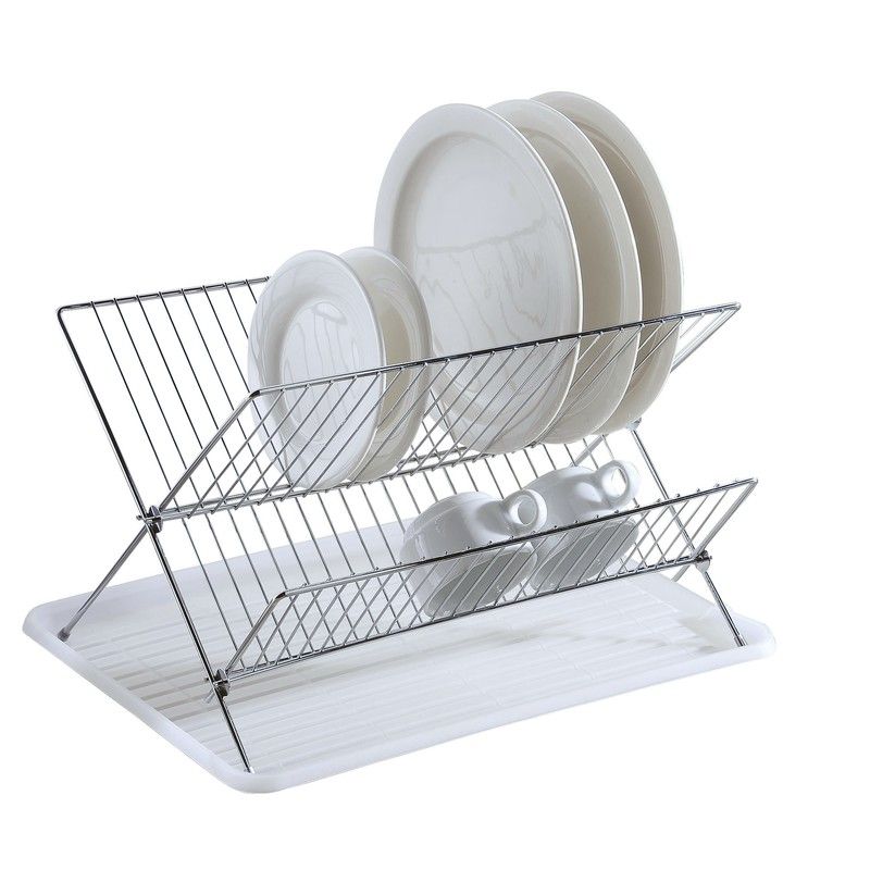 Escurreplatos Cromado Plegable Habitex 214Y5 Habitex_2018