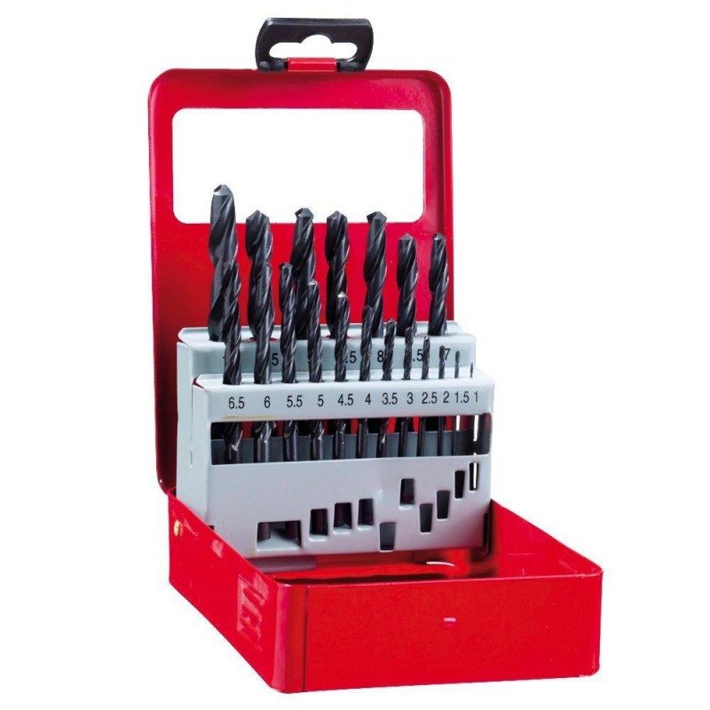 Estuche Brocas Hss Wolfpack 1-10 mm. 19 Piezas WOLFPACK