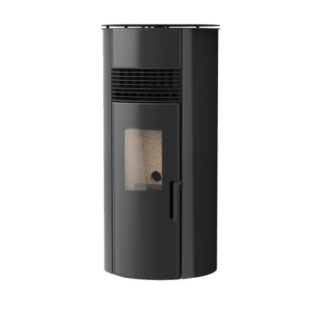 Estufa de pellets 9 kW AMAZON (puerta de cristal) - SOLZAIMA