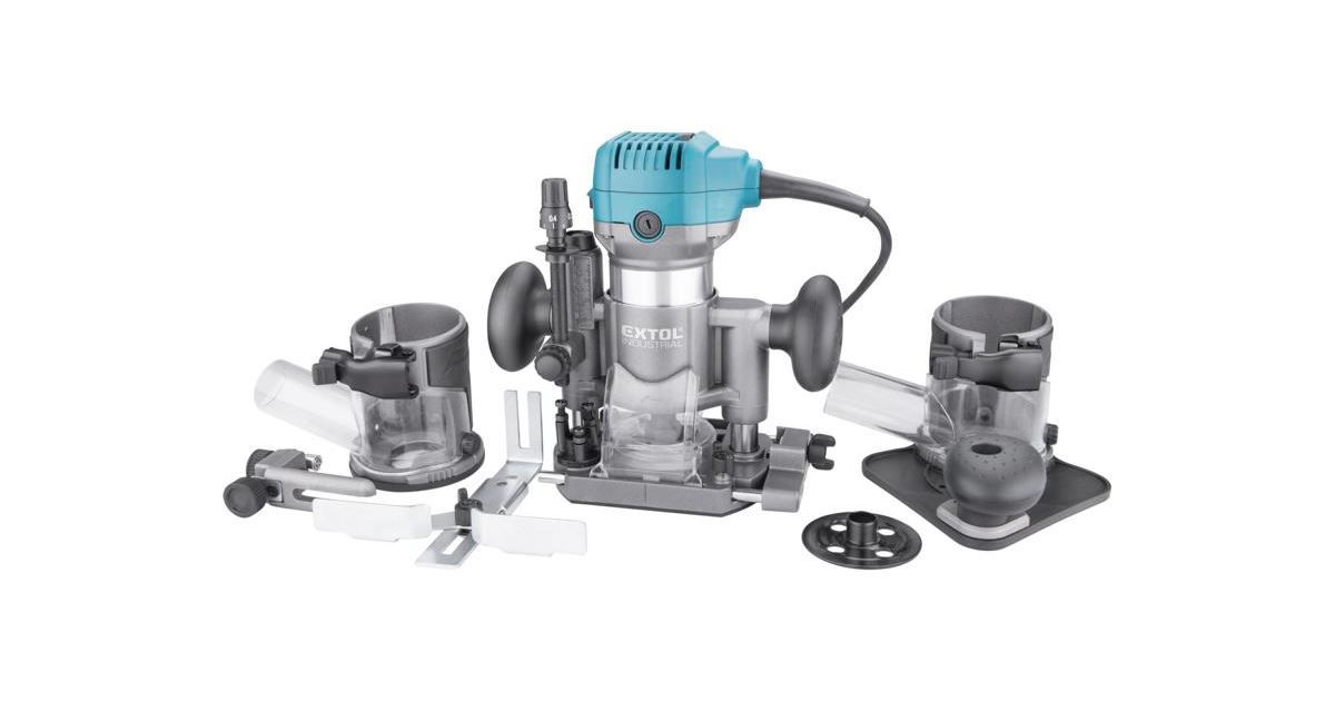 EXTOL frézka multifunkční, 710 W, konstantní síla a otáčky, pozvolný start 8793302