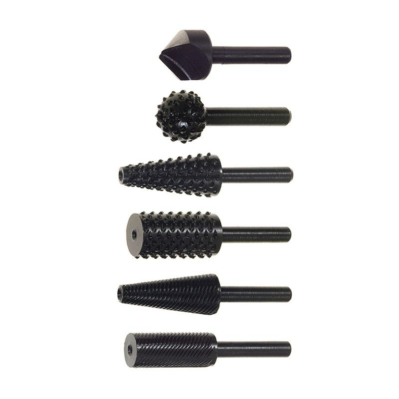 6 Raspas Surtidas (3 Madera, 3 Metal) 3684H Ratio