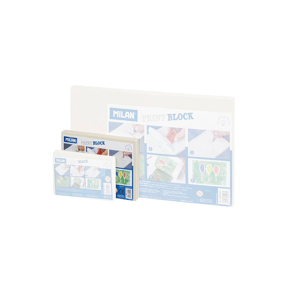 Plancha Grabado Print Block 10x14,2x0,9Cm