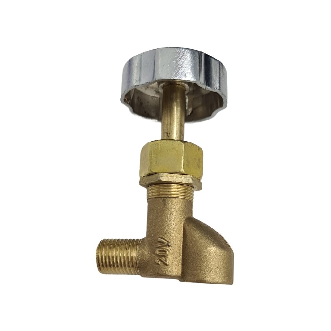 Grifo Gas Tostador TB2 Métrica 12mm Rosca 1,25mm Pomo metálico