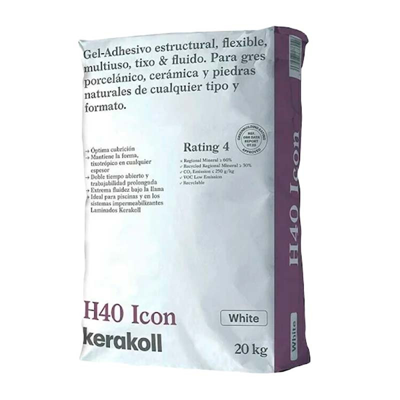 H40 Icon 20 Kg. Kerakoll.