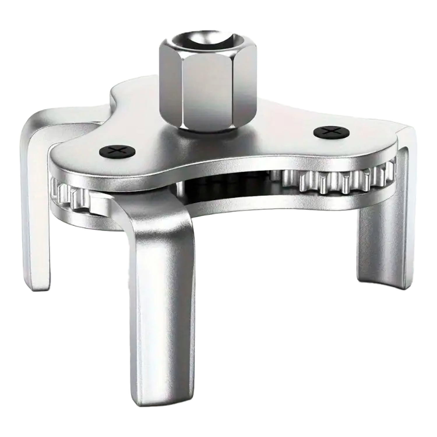 Herramienta De Extracción De Filtro De Aceite Ajustable Universal 50mm - 115mm  Plateado