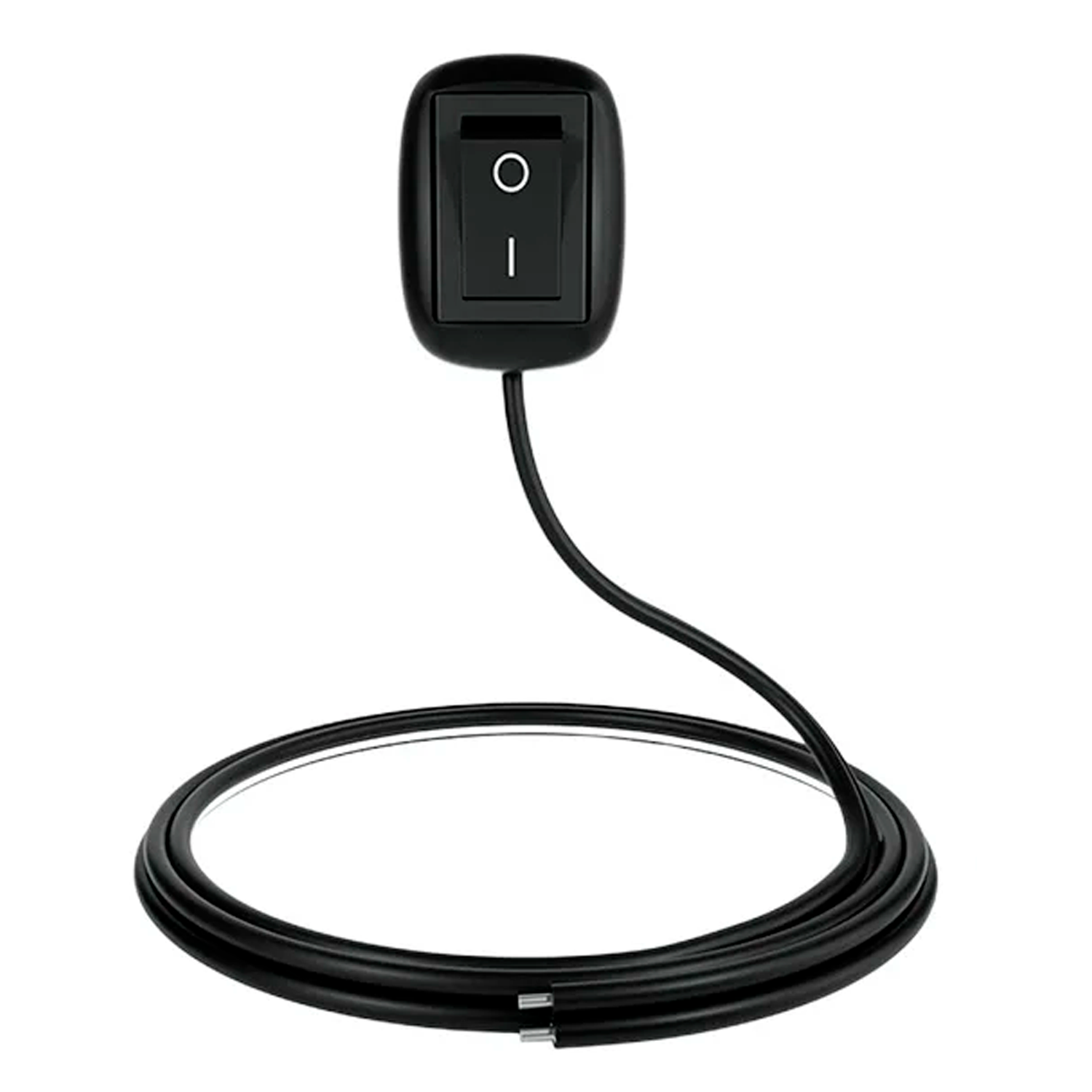 Interruptor De Coche DIY En Forma De Gota De Agua 12V Negro