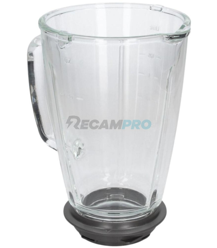JARRA DE CRISTAL CON BASE PARA BATIDORA MOULINEX MS-651659