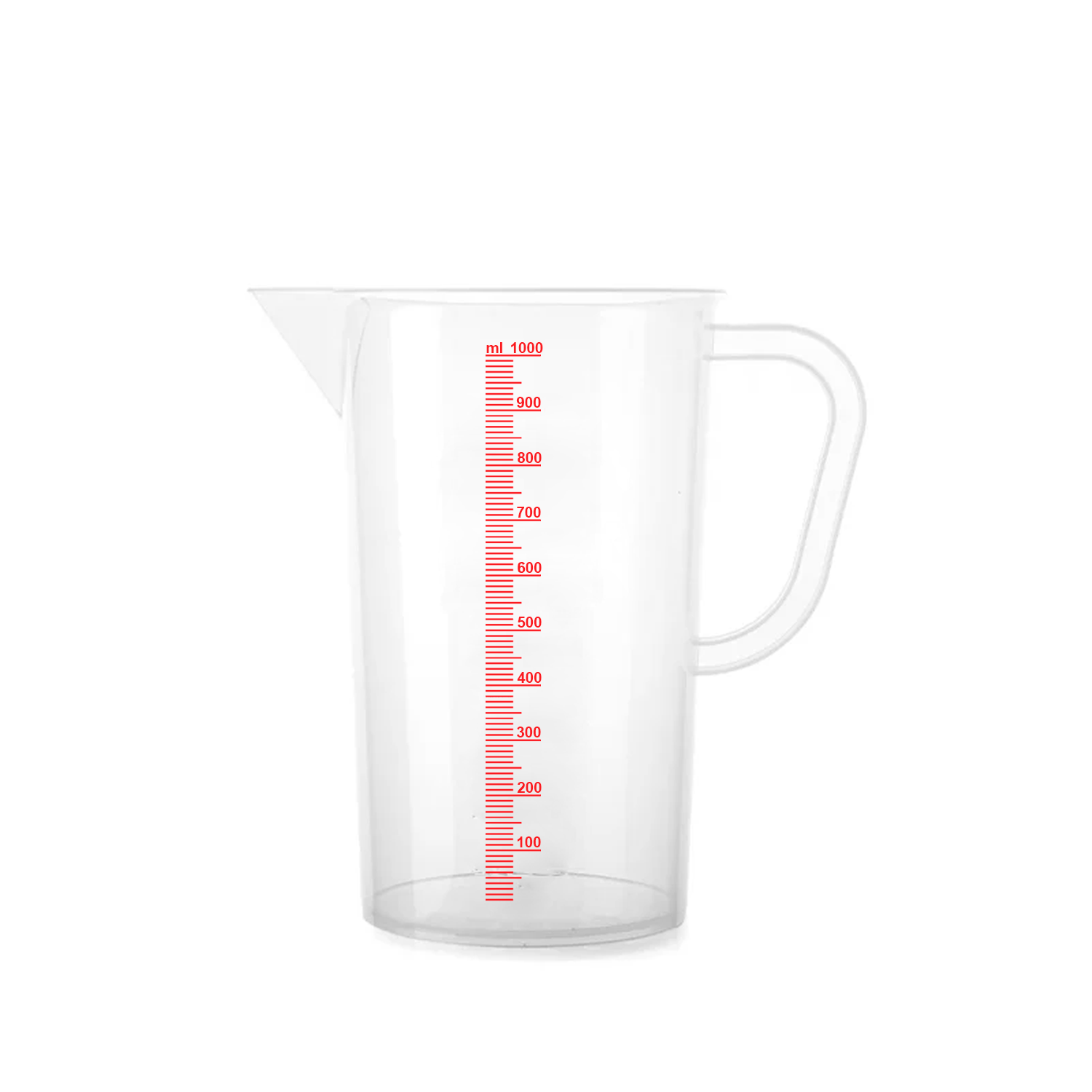 Jarra De Plástico Medidora 1300 Ml  Transparente