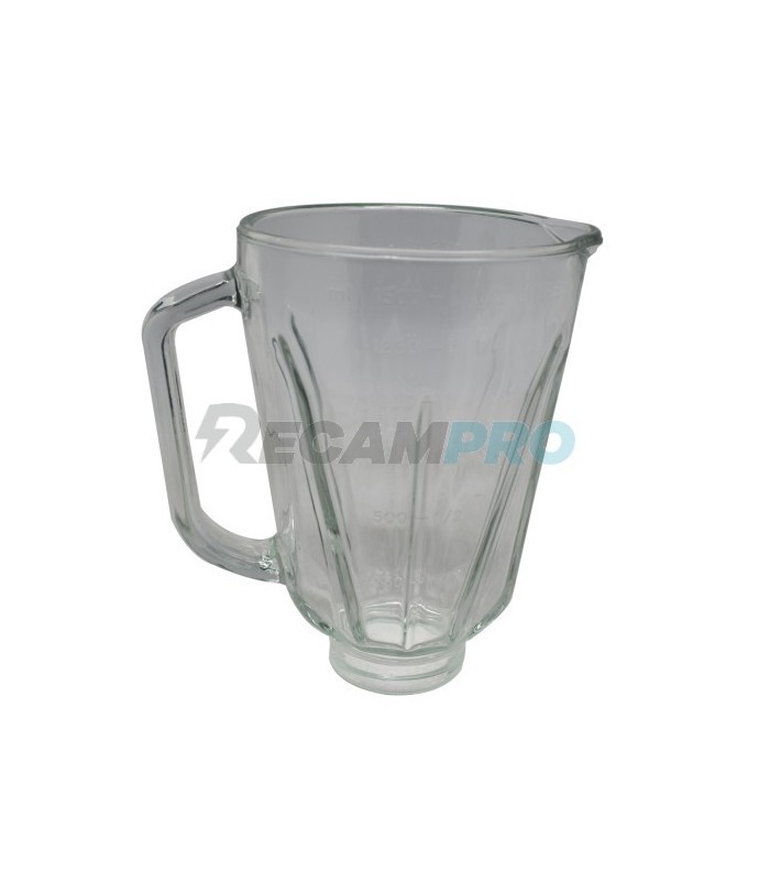 Jarra vidrio redonda adaptable para batidora de vaso HAMILTON BEACH. 49LN0098