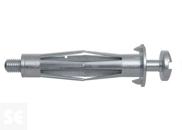 Tacos de metal Fischer HM 5x32 S con tornillo de rosca métrica (2u)