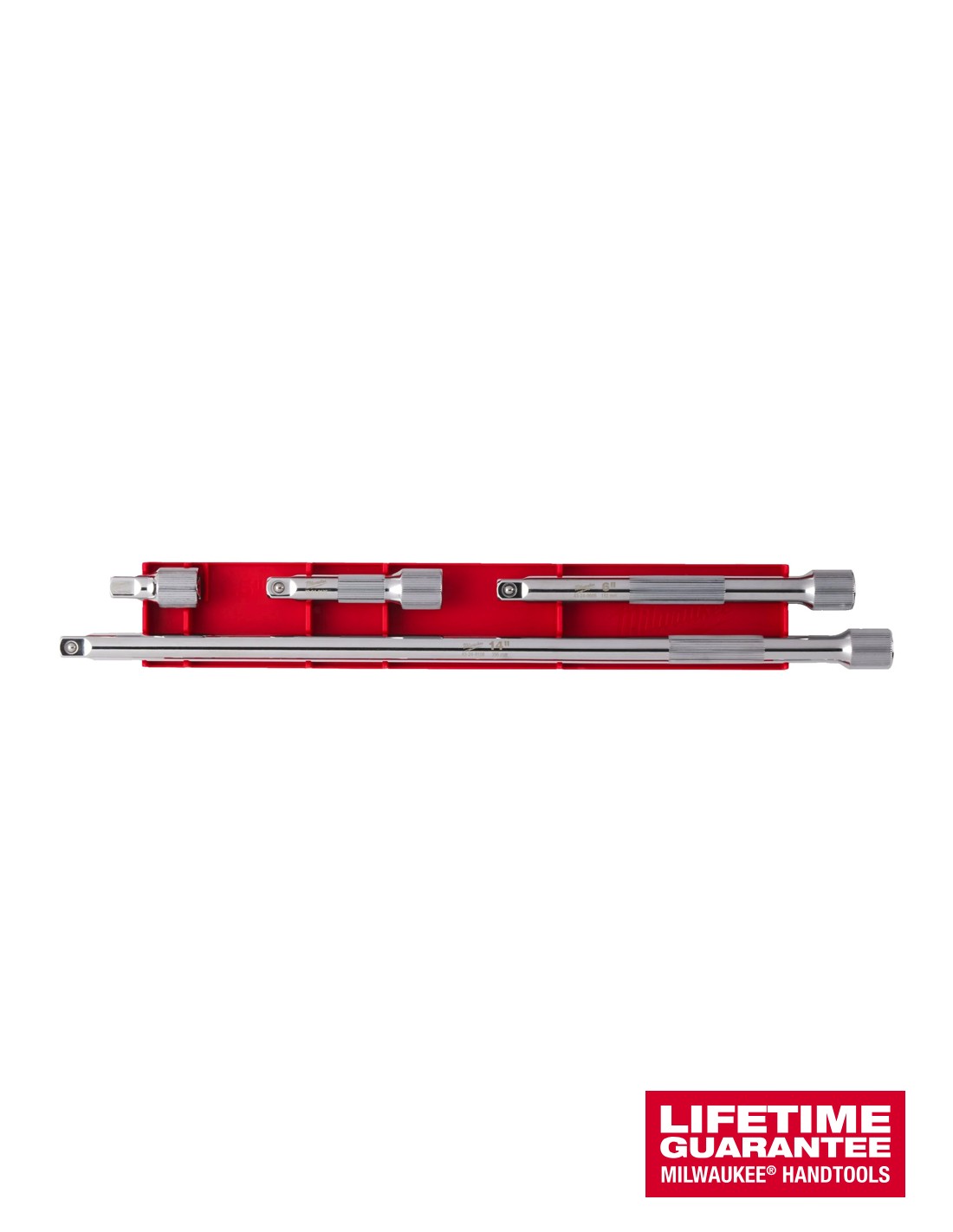 Juego de 4 extensiones de 3/8" Milwaukee