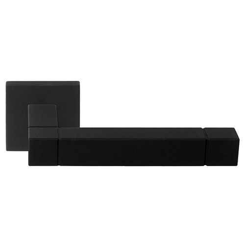 Manivelas con roseta - Juego Manivelas con Roseta Cuadrada Square JB100-G