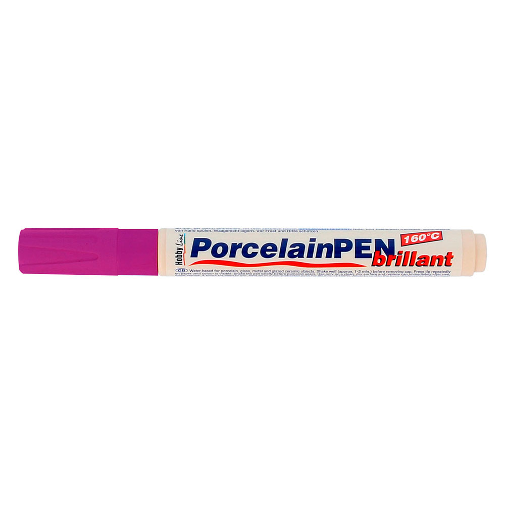 Rotulador Porcelain Pen 160ºc Brillante Morado 2-4Mm