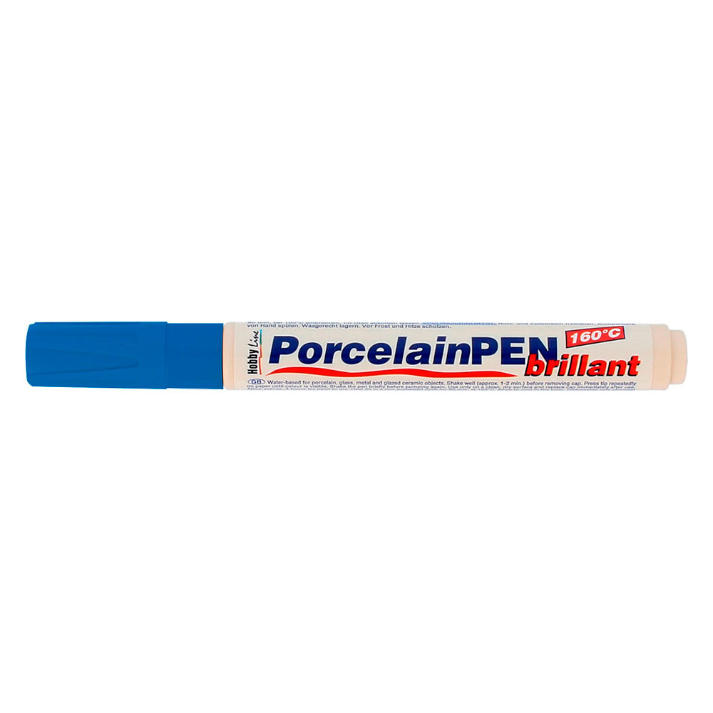 Rotulador Porcelain Pen 160ºc Brillante Azul 2-4Mm