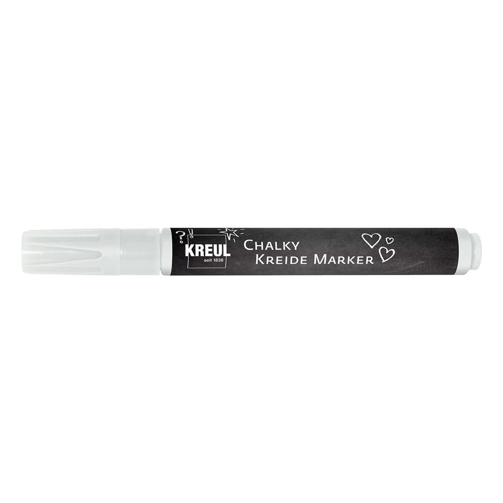 Rotulador Tiza Chalky Chalk Blanco Nieve 2-3Mm.