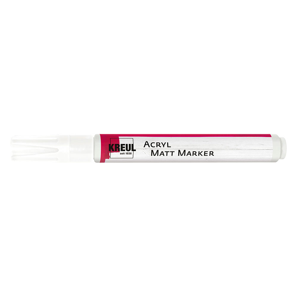 Rotulador Acrílico Matt Marker M Blanco