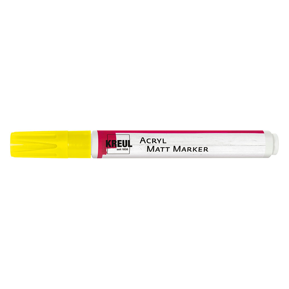 Rotulador Acrílico Matt Marker M Amarillo