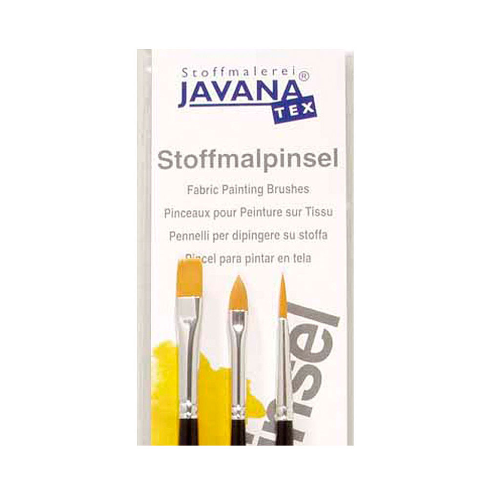 Set 3 Pinceles Para Textil Nº06, 04, 08