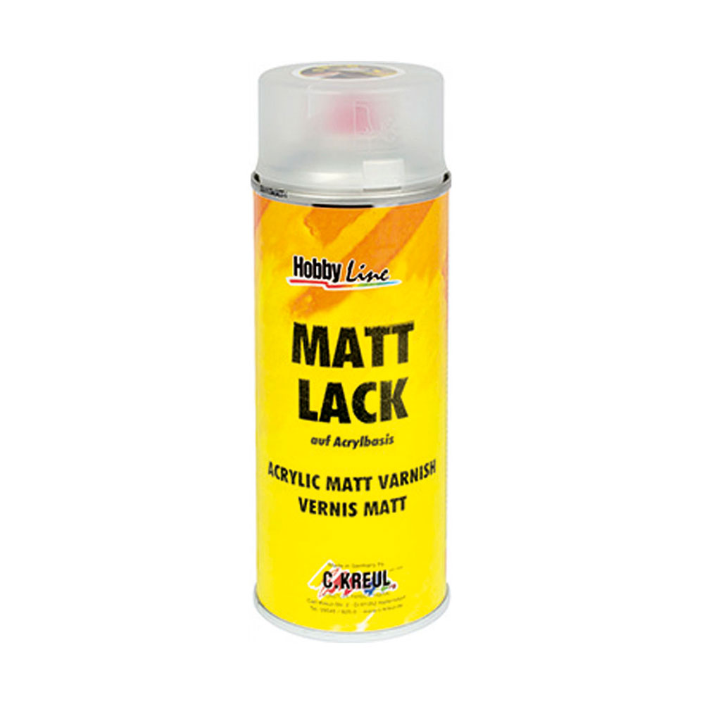 Spray Con Canula Barnices Acrilicos Mate 150 Ml