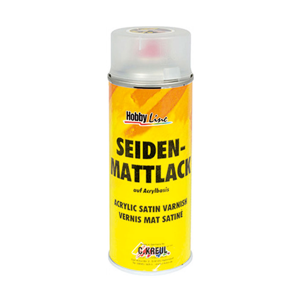 Spray Con Canula Barnices Acrilicos Satinado 150 Ml
