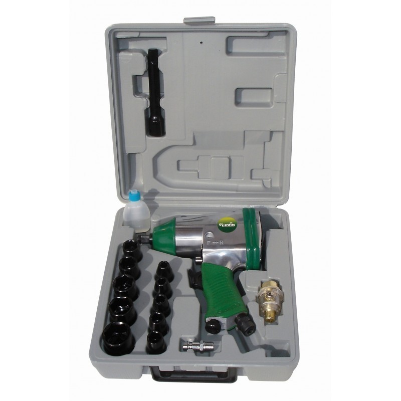 Kit Pistola Impacto 1/2 CEVIK 16 Piezas NE-KN16