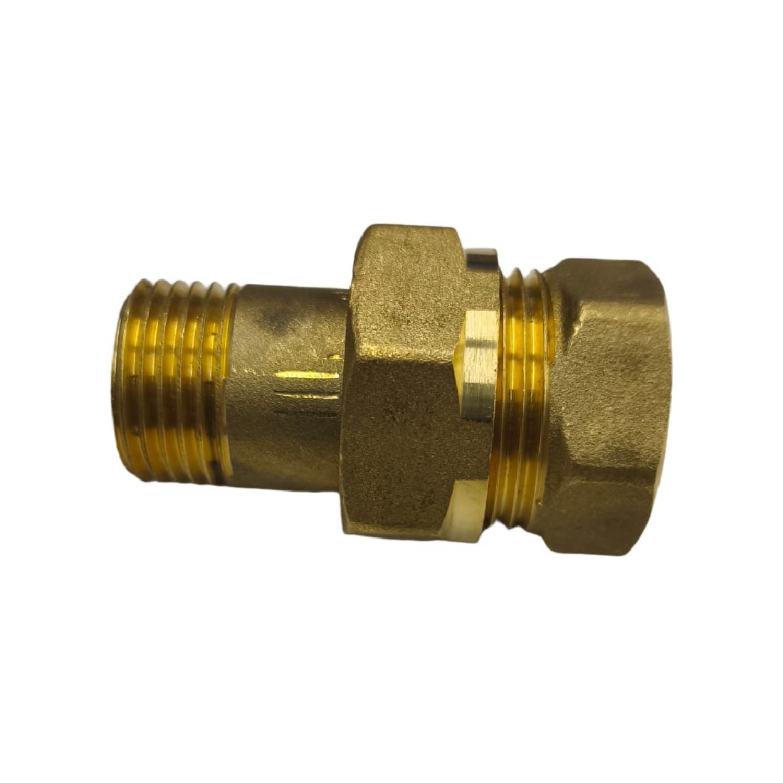 Kt de unión recto racor 6222.00007.01 1/2M 1/2H Rosca unión 3/4 Freidora Ozti