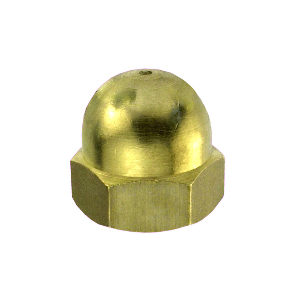 Tuerca ciega Latón M6 DIN 1587 (6u.)