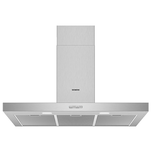 Campanas extractoras - SIEMENS Campana Decorativa LC96BBC50 90cm Inox