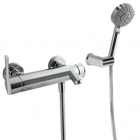 LEX-ALP GRIFO MONOMANDO MURAL PARA BAÑERA Y DUCHA- Tres Griferías