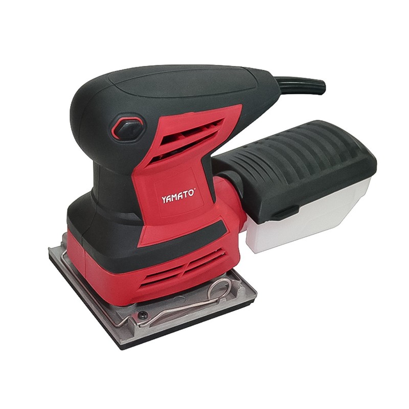 Lijadora Orbital YAMATO 260 Watt. Base 110x110 mm. Con 14.000 R.P.M.