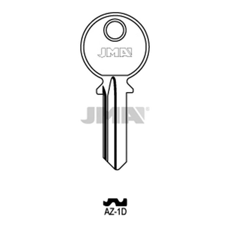 50 Llaves En Bruto Aluminio Lin-15D 5830DLIN15D Jma