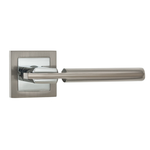 Manivelas con roseta - Juego Manivelas con Roseta Arista Aluminio Cromo y Níquel Satinado