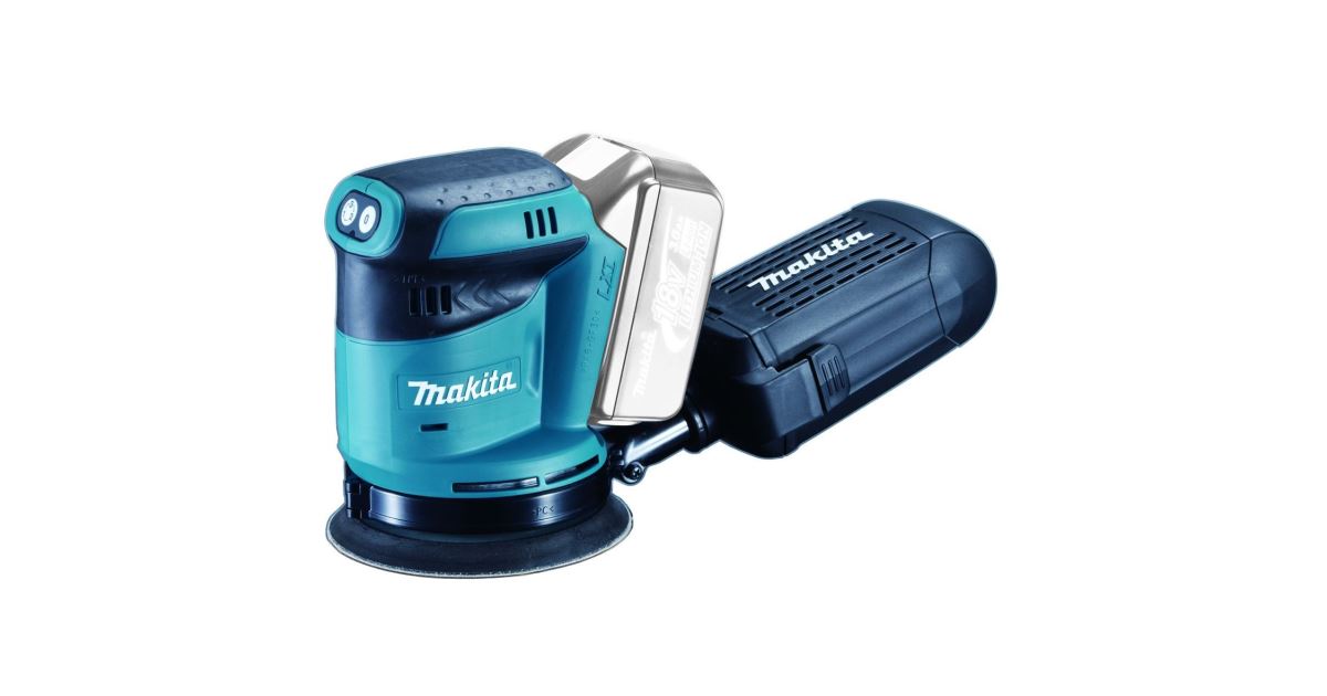 MAKITA Amoladora excéntrica inalámbrica Li-ion 18V, sin batería Z DBO180Z