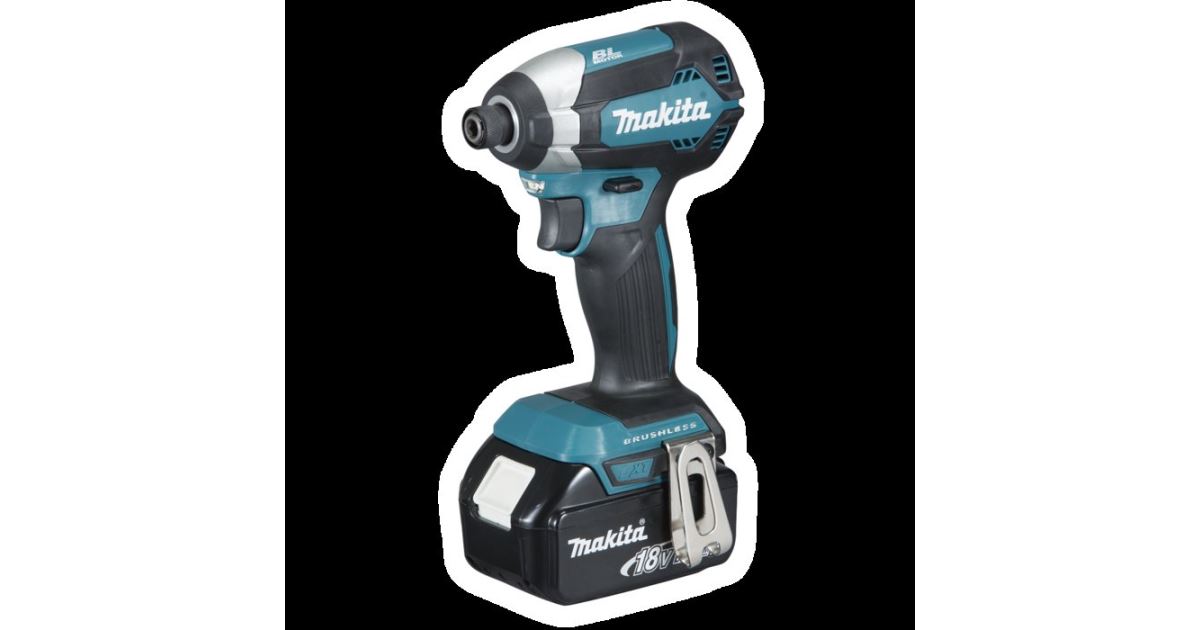 MAKITA Atornillador de impacto inalámbrico 1/4" Li-ion 18V/3.0Ah DTD153RFJ