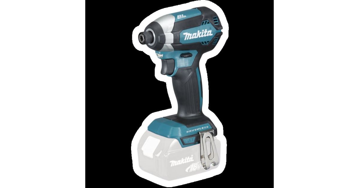 MAKITA Atornillador de impacto inalámbrico 1/4" Li-ion 18V, sin batería Z DTD153Z
