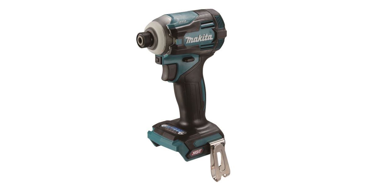 Makita Atornillador de impacto inalámbrico 1/4" Li-ion XGT, sin batería TD001GZ02