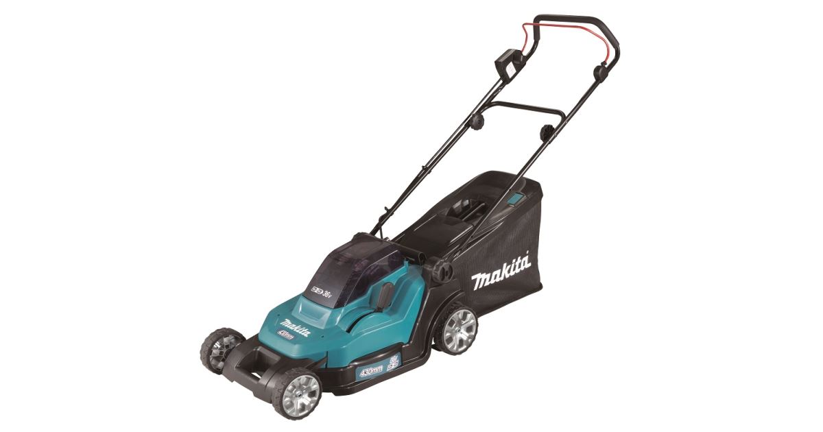MAKITA Cortacésped inalámbrico 430 mm Li-ion LXT 2 x 18V / 5,0 Ah DLM432PT2