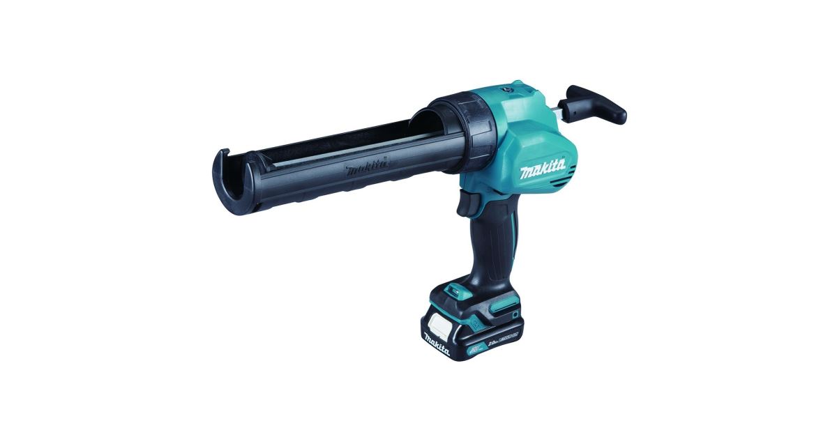 MAKITA Pistola para masilla inalámbrica, Li-ion 10,8/12V/2,0Ah CXT CG100DSAA