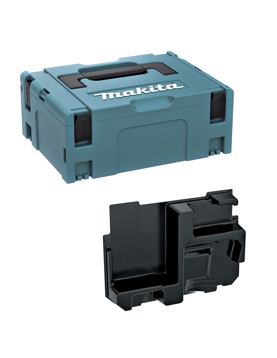 Maletín MAKITA MAKPAC 2 + Inserto DBO180 (837809-5)