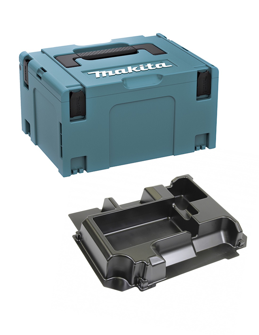 Maletín MAKITA MAKPAC 3 + Inserto DBO380 (8351P0-7)
