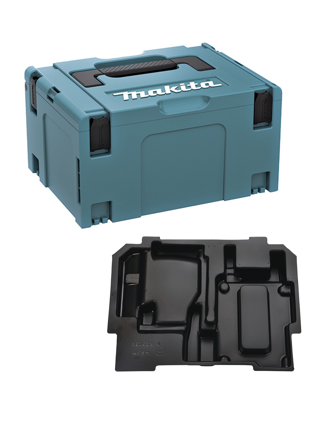 Maletín MAKITA MAKPAC 3 + Inserto DJV180/182 (837639-4)