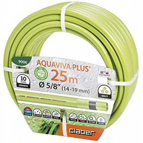 Manguera de jardín AQUAVIVA PLUS (25 metros) - CLABER