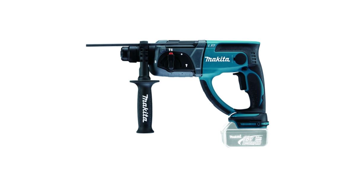 Martillo combinado Makita Aku Li-ion LXT 18V, sin batería DHR202Z