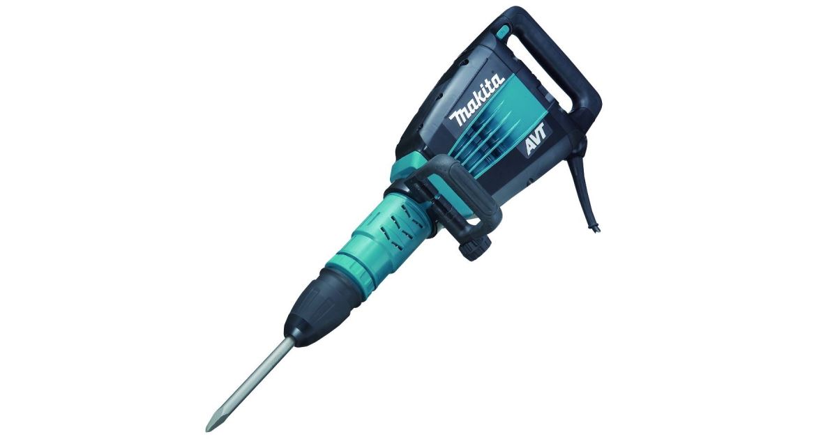 Martillo demoledor Makita con AVT 19.9J, 1510W HM1214C