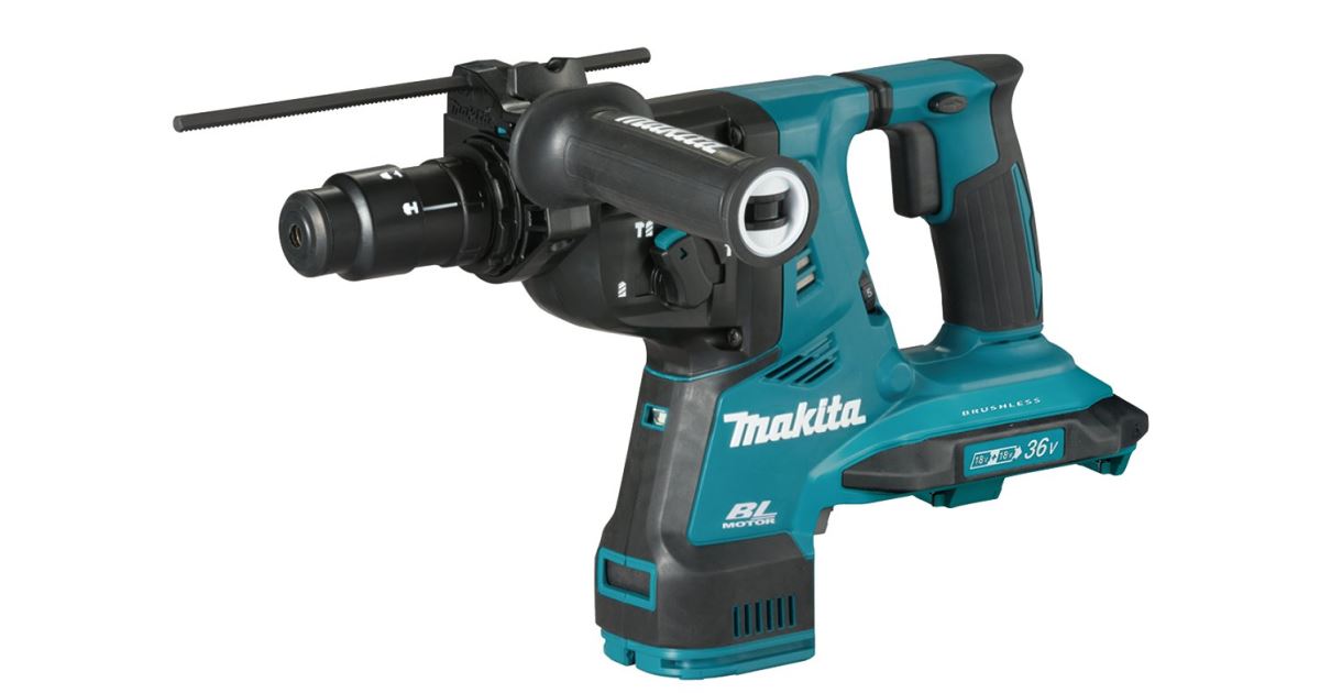 Martillo Makita Aku con mandril reemplazable Li-ion LXT 2x18V DHR281Z