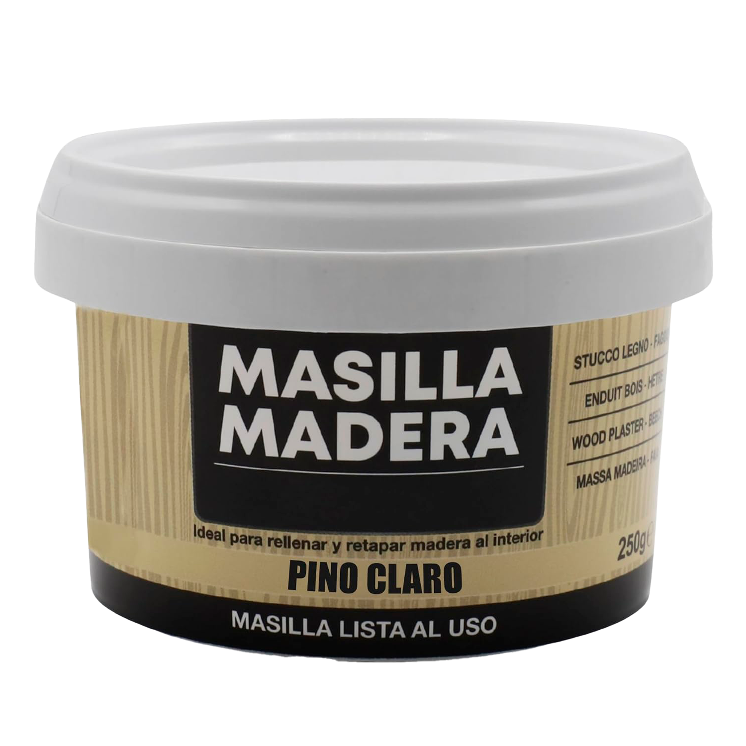 Masilla Madera Pino Claro 250 Gr