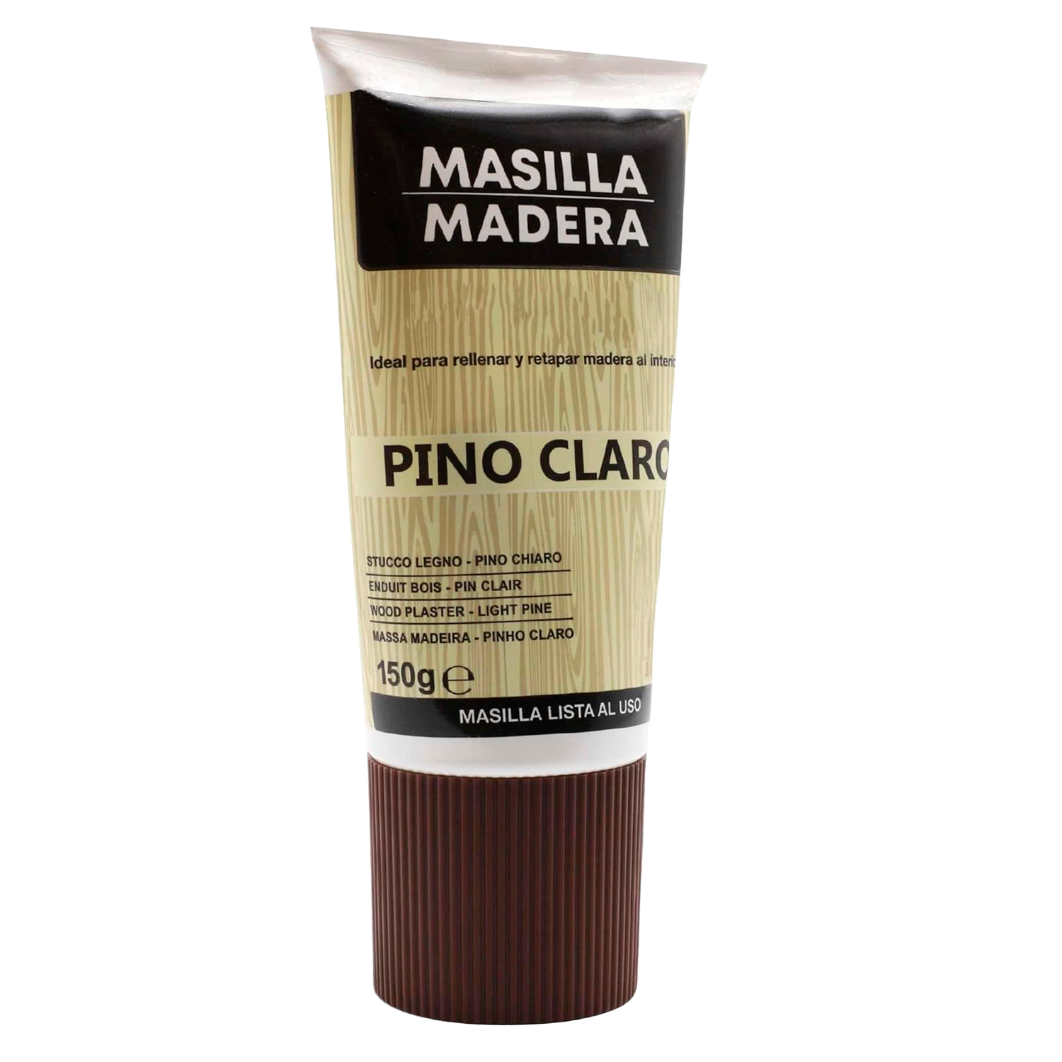 Masilla Madera Pino Claro En Tubo 150 Gr