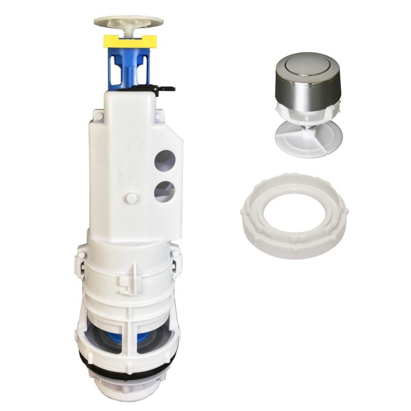 Mecanismo Simple Descarga Pulsador Interrumpible