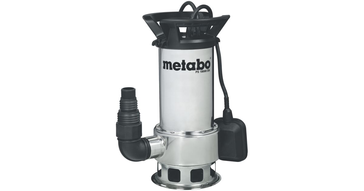 METABO Bomba sumergible de agua sucia PS 18000 SN 0251800000