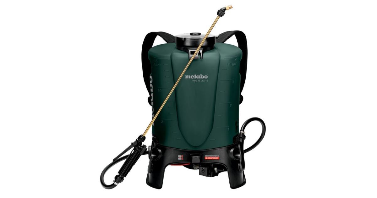 METABO Pulverizador de mochila a batería RSG 18 LTX 15 602038850